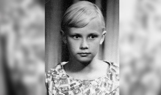 Анне Вески в детские годы