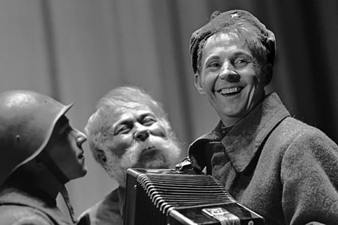 Борис Новиков в роли Василия Теркина