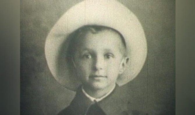 Георгий Милляр в детстве