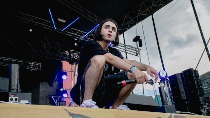 Лизер на концерте