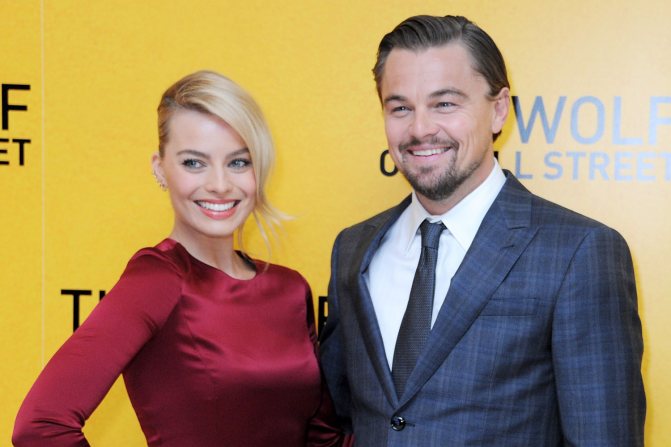 марго робби и леонардо ди каприо