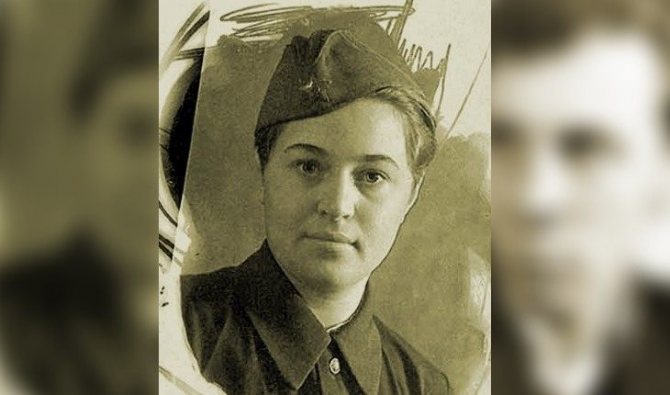 Надежда Каратаева в молодости