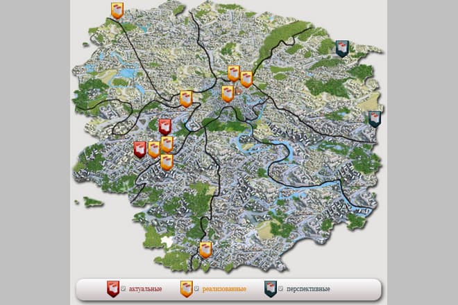Объекты «Управление экспериментальной застройки микрорайонов» на карте Москвы
