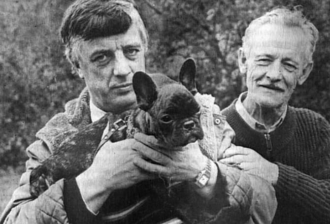 Раймонд Паулс с отцом