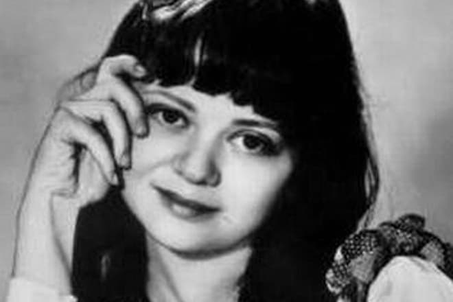 Татьяна Божок в молодости